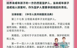 100个法律常识｜转需收藏(抵押子女承担财产监护人)