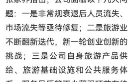 张家界旗下大庸古城进入重整程序试运营3年尚未完成招商