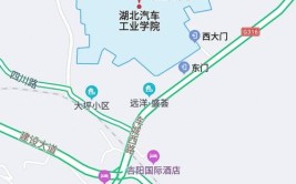 湖北汽车工业学院有哪几个校区及校区地址公交站点