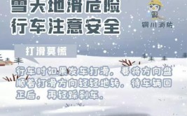 雪天开车“打出溜”怎么办？送你“防滑八条”(雪天开车防滑送你八条)