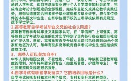 自考常见的7个问题你真正知道多少