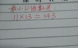 13和11的最小公倍数