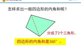 四边形内角和是多少度