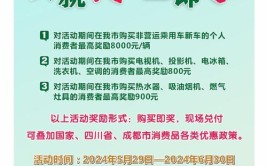 汽车、家电、厨卫……邛崃以旧换新政策清单来了(家电景区以旧换新政策厨卫)