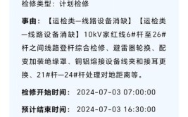 关于2022年9月电力设备检修停电计划的通知(吕梁停电用电田家家属)