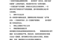 提示请查收绿植如何做好过冬养护