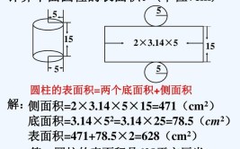 底面积怎么算圆柱