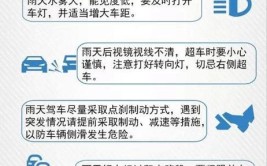 学会使用这几点，新手开车上路也无压力(雨天开车几点车辆驾车)