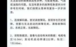 汽车停了几分钟就启动不了怎么回事(西和启动燃油交警车辆)