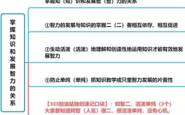 怎样理解掌握知识与发展智力相统一