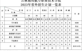 吉林通用航空职业技术学院高职对口升学专业有哪些？