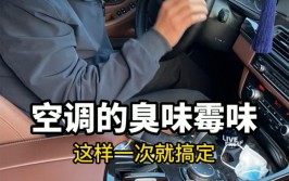 抖音汽车(空调制冷来了鼓风机臭味)