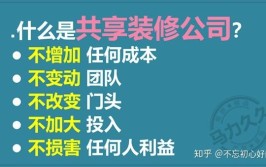 什么是共享装修模式？共享装修是如何运营？20年装修人聊一聊(装修共享模式运营传统)