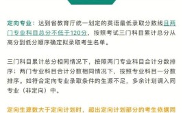 大学里的定向生和非定向生有什么区别