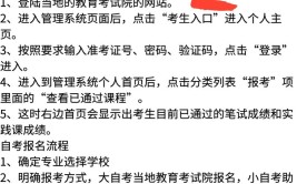 如何查询合格的自考成绩