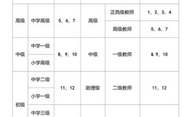 一级教师是专业技术几级