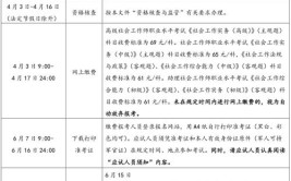 今年社会工作者报名时间是什么时候