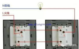 灯的开关坏了怎么修(开关电线步骤连接面板)