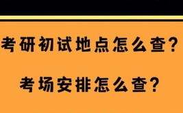 怎样知道考研考点在哪