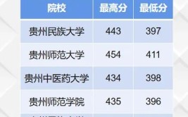 2023年贵州高考400分左右能上什么大学