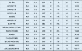 贵阳二本公办大学都有哪些