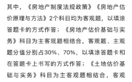 2024年度房地产估价师职业资格全国统一考试有关事项