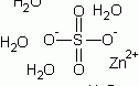 硫酸锌的化学式