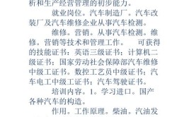 汽车检测诊断与维修的含义(检测汽车诊断维修专业)