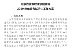 内蒙古能源职业学院2019年招生章程