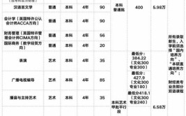 上海立达学院2023年在河南各专业招生人数