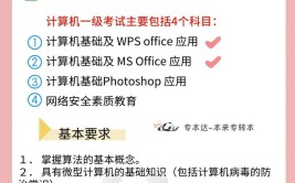 计算机一级考什么内容有哪些