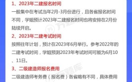 湖南省二建报名时间2023年