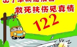 122是什么？您了解吗？提醒：此类交通事故不要“私了”(私了交通事故此类报警事故)