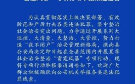 唐山8地公布“雷霆风暴”专项行动举报方式(举报派出所雷霆公安局专项)