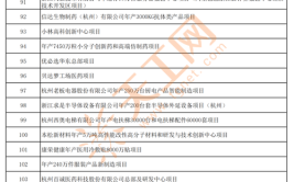 2022年杭州市重点实施项目名单重磅出炉(项目工程年产地块中心)