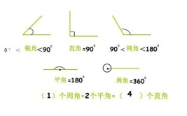 一周角等于多少平角