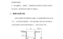 桩头质量缺陷及处理办法(桩头钢筋标高混凝土施工)