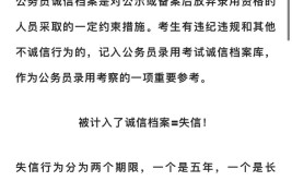 高考诚信档案会不会影响录取