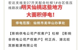 明天起寿光这些地方将停电 看看有你家吗？(停电农业共计洛城户数)