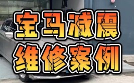 「维修案例」从宝马730Li维修案例说充气减震诊断方法(故障减震器充气漏气减震)