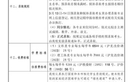 2024上海政法学院春季高考招生简章