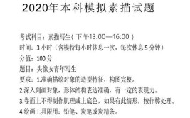 最新2020年国美校考一模高分卷看看你的竞争对手们都画成啥样啦