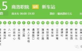 好消息！商洛市区8路、11路、15路公交今起又恢复运营啦(公交运营停运恢复市区)