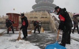 您见过吗？(祈年天坛见过民警雪后)