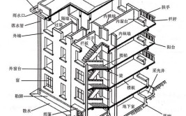 建筑基础知识（建议收藏）(住宅建筑物建筑面积构件)