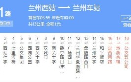 兰州北环路要通公交啦！线路→(微软花坛发车公交线路)