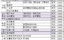 武汉工商学院艺术类学费多少钱一年