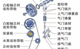 发动机活塞顶气门原因探析(气门正时发动机凸轮轴活塞)