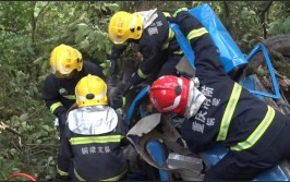 今晨重庆铜梁巴岳山一养护车辆坠崖 两名养护人员获救(铜梁养护两名获救今晨)