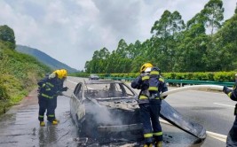 祁县：一辆新能源汽车行驶中突然起火【我为群众办实事】(起火新能源一辆行驶汽车)